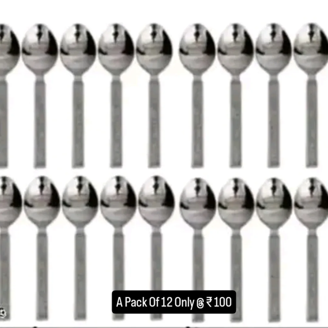Designer Spoons (A Pack Of 12)