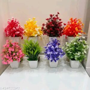 Artificial Flowers for home Decoration ! Set of 8 pieces