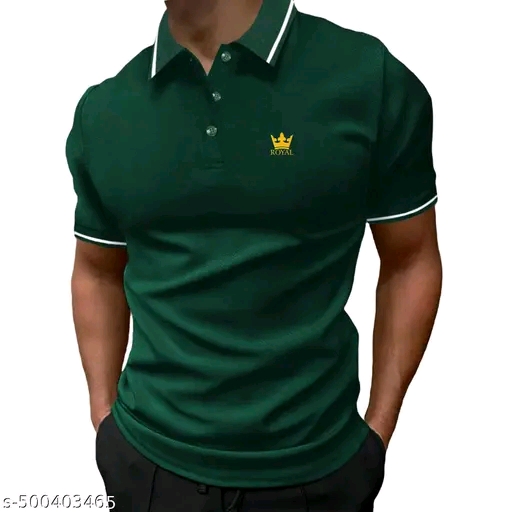 Cotton Blend Men Cotton Blend Regular T-shirts - Image 3