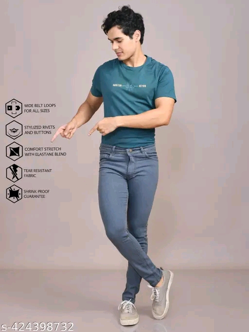 Men Regular Jeans - Image 4