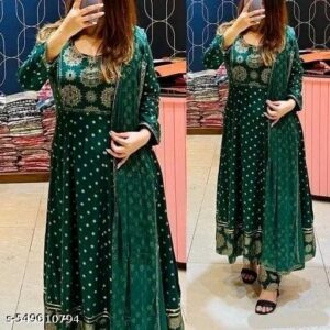 Kurti With Dupatta & Bottomwear