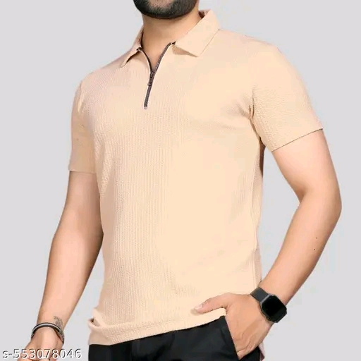 Men Polyester Regular Tshirts - Image 3