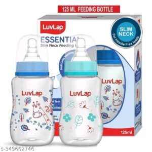 LuvLap Anti Colic Slim Regular neck essentials  BPS free baby feeding bottle