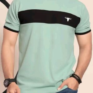 Men Cotton Blend Regular Tshirts