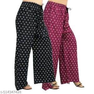 Ravishing Fabulous Women Palazzos ( A Pack Of 2)