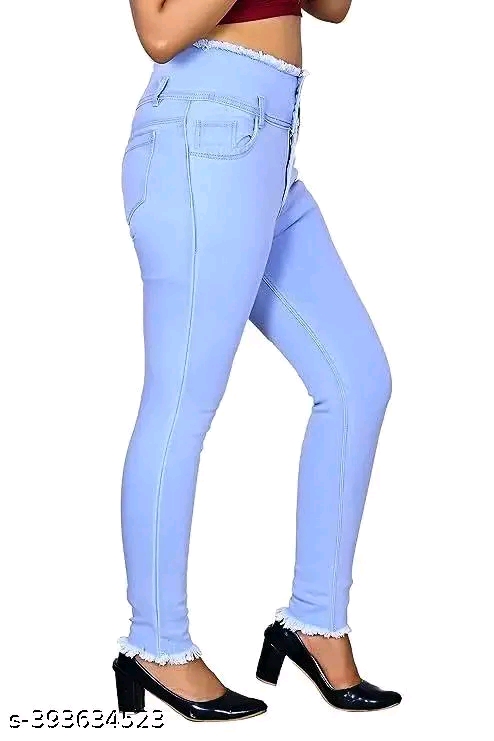 Trendy Retro Women Jeans - Image 4