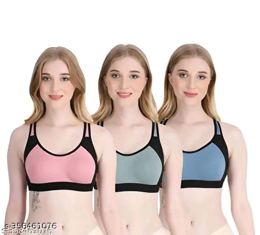 Stylish Women Bra (A Pack of 3)