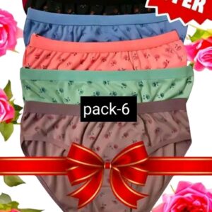 Sassy Women Briefs (A Pack of 6)