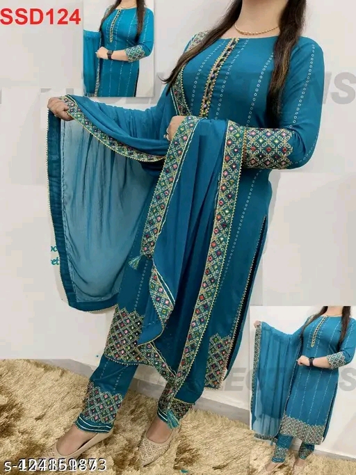 Adrika Sensational Women Dupatta Set