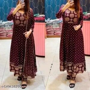 Kurti With Dupatta & Bottomwear