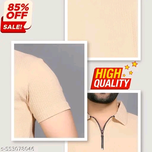 Men Polyester Regular Tshirts - Image 4