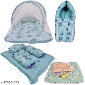 New Born Baby Care Essentials Bedding Sets (A Pack of 4)