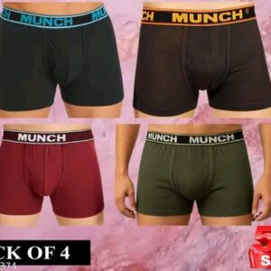 Fancy Men Trunks(A Pack of 4)