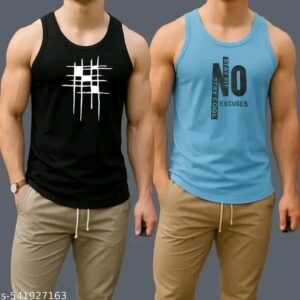 Trendy Gym Vests (A Pack of 2)