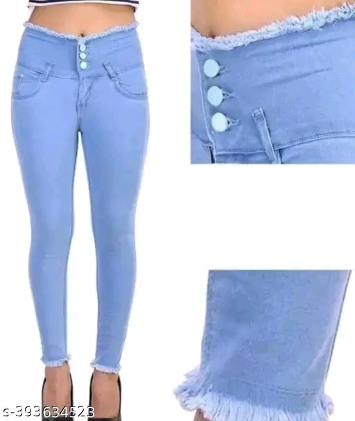 Trendy Retro Women Jeans