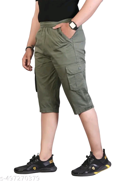 Designer Trendy Men Three Fourths - Image 4