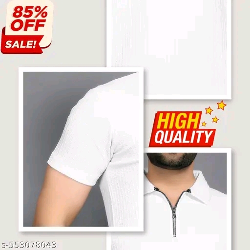 Men Polyester Regular Tshirts - Image 4