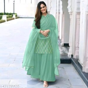 Women Sharara Kurti with Dupatta