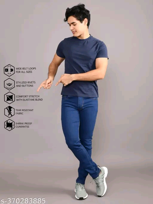 Elegant Modern Men Jeans - Image 4