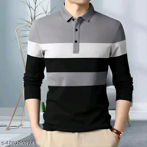 Men Cotton Blend Regular Tshirts