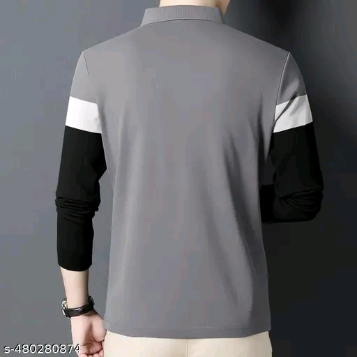 Men Cotton Blend Regular Tshirts - Image 2