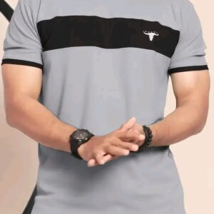 Men Cotton Blend Regular Tshirts