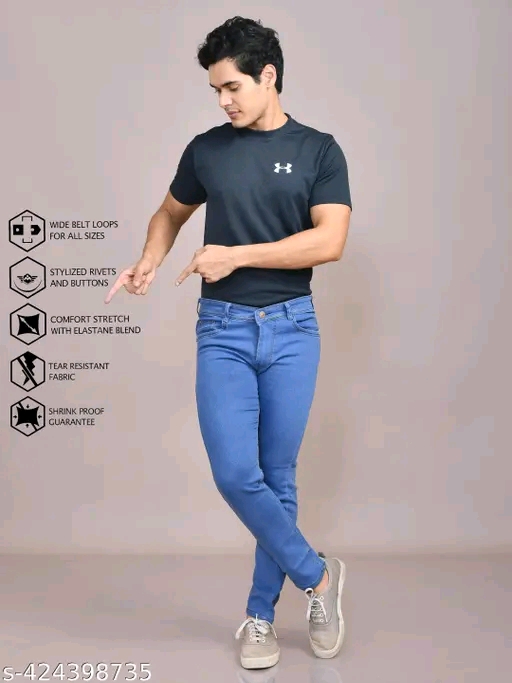 Men Regular Jeans - Image 3