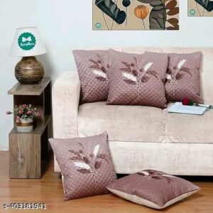Classic Attractive Cushion Cover (A Pack of 5)