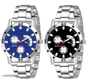 Latest Men Analog Watches (A Pack of 2)