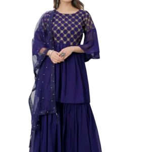 Kurta with Dupatta and Bottomwear