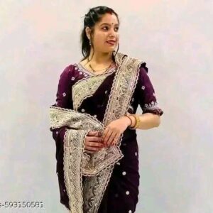 Women Alisha Refined Sarees