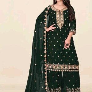 Kurta with Dupatta and Bottomwear