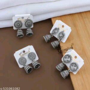 Essential Earrings & Studs (A Pack of 4)