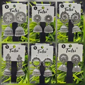 Classy Earrings & Studs(A Pack of 6 Pair)