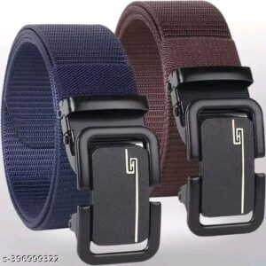 Fancy Unique Men Belts (A Pack of 2)