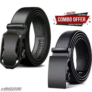 Fancy Modern Men Belts(A Pack of 2)