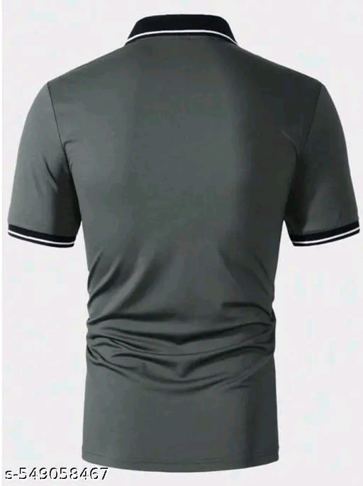 Cotton Blend Men Cotton Blend Relaxed Tshirts - Image 2