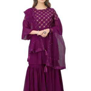 Kurta with Dupatta and Bottomwear
