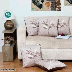 Classic Attractive Cushion Cover (A Pack of 5)