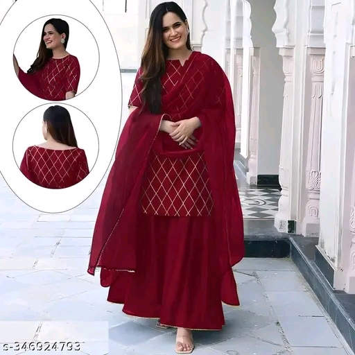 Aishani Fashionable Women Dupatta Set - Image 4