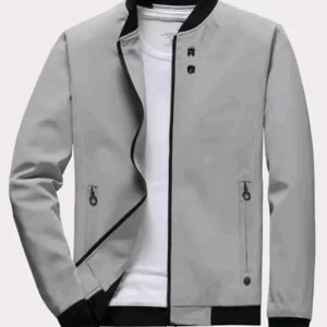 Light Grey Men Jacket