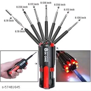 8 in 1 multi functional screwdrivers tool kits